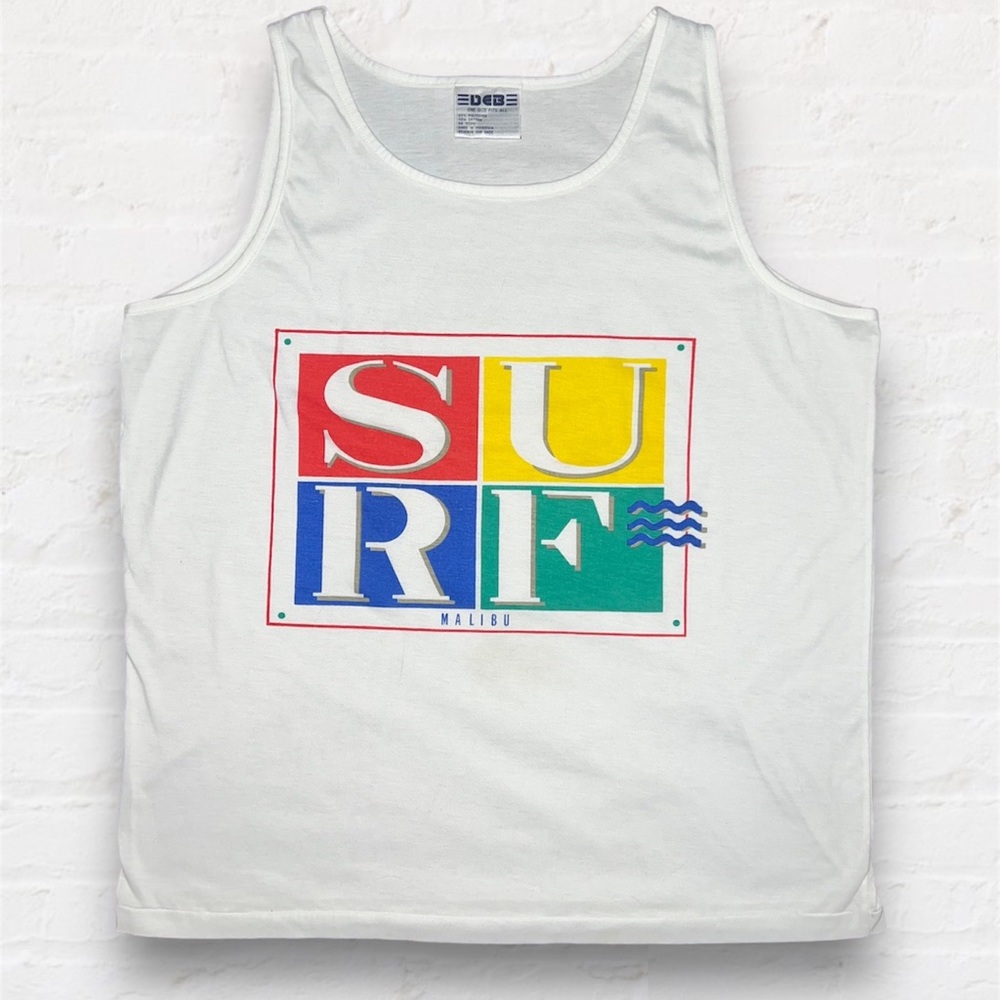 Vintage 90’s Surf Malibu Tank
